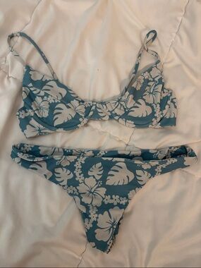 Benoa Swim Blue Hawaii set ( Both small )